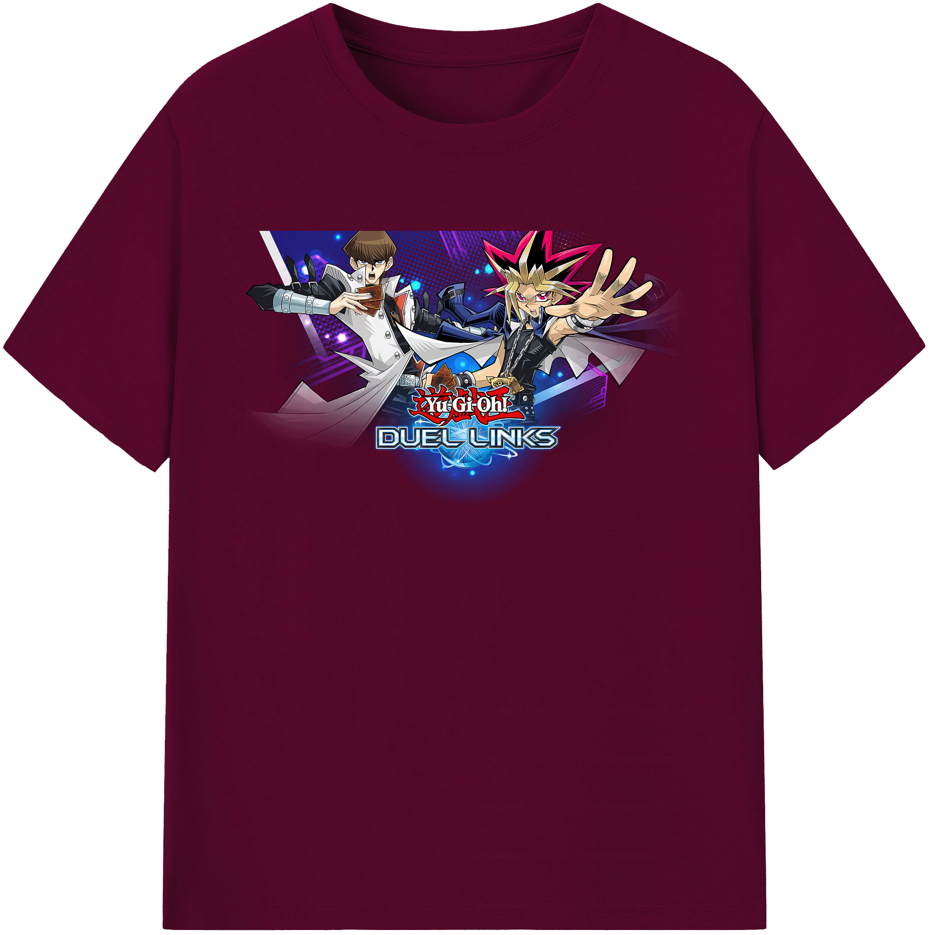 （画像用） 遊☆戯☆王 Yu-Gi-Oh! レディースカジュアルプリントTシャツ（綿100％）
